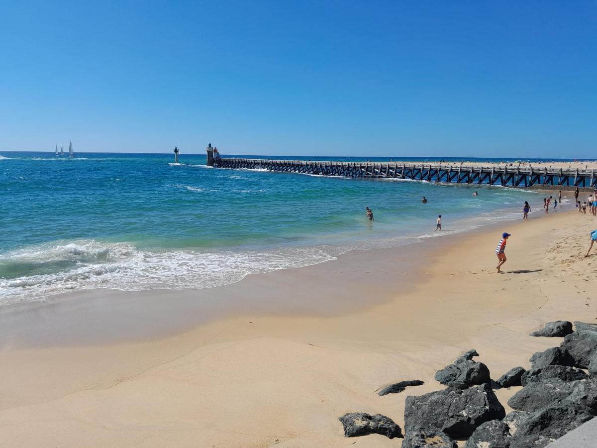 Joli 2 Pieces Sur Le Port Avec Piscine, Terrasse, Parking Leilighet Capbreton Eksteriør bilde